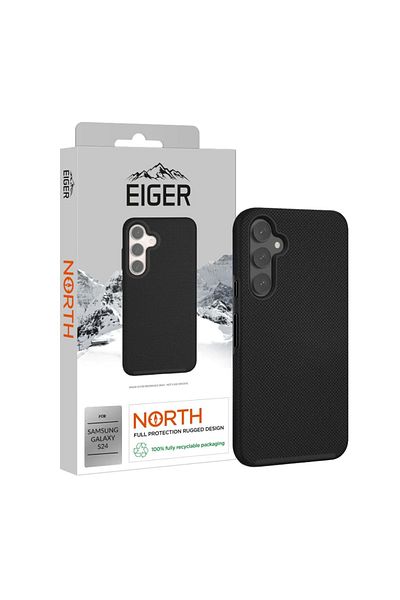 EIGER Husa North Case Samsung Galaxy S24 Black