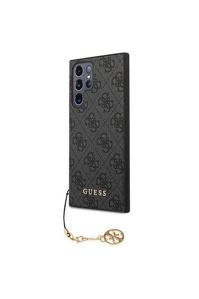 Guess Case 4g Charms Samsung Galaxy S24 Ultra Gray