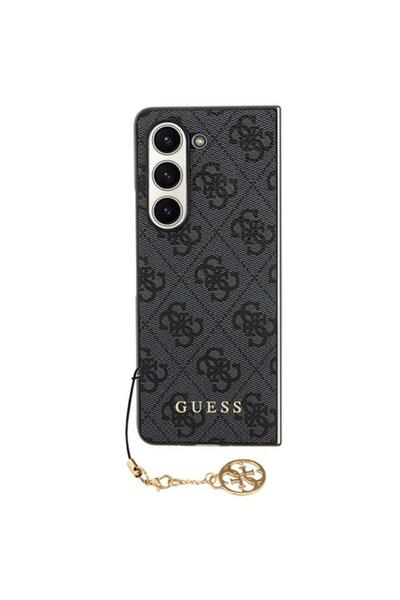 Guess Husa 4G Charms Samsung Galaxy Z Fold5 Gri