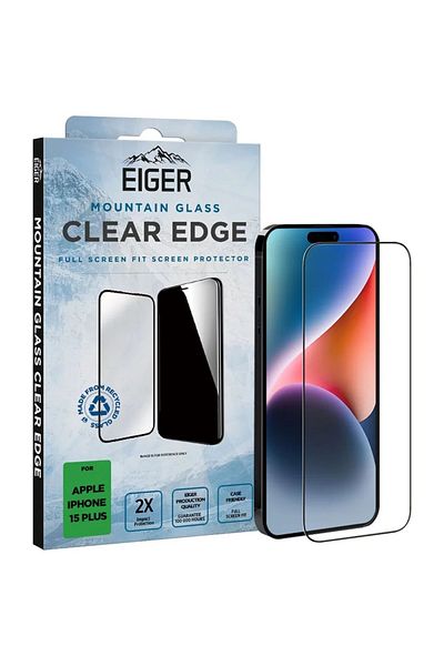 EIGER 3d Mountain Glass Iphone 16 Plus / 15 Plus / 14 Pro Max Clear Glass Foil