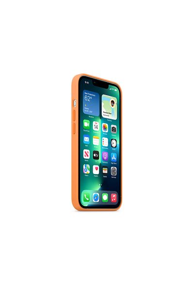 Apple Husa Original Iphone 13 Pro Silicon, Magsafe, Marigold