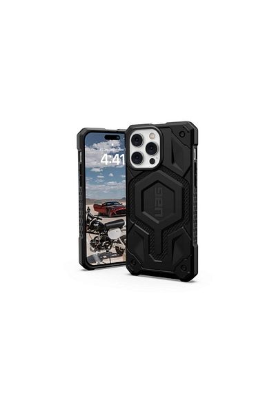 UAG Case Iphone 14 Pro Max Monarch Pro Magsafe Kevlar Black, Military Drop Tested