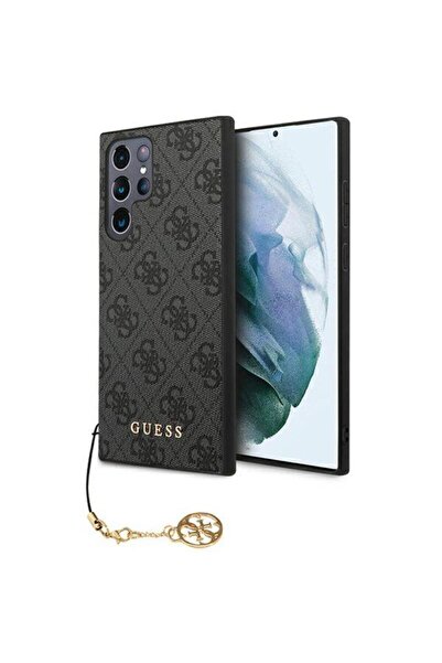 Guess Husa 4g Charms Samsung Galaxy S23 Ultra Gri