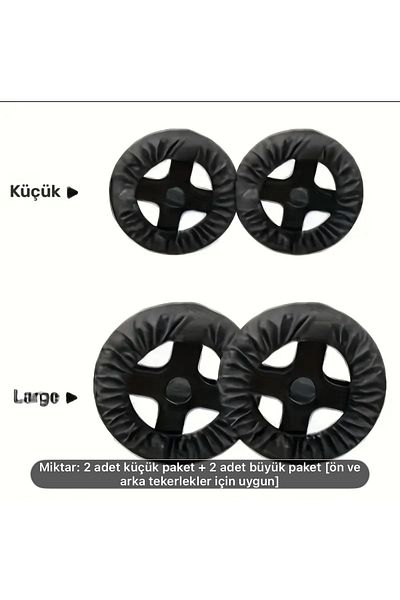 CoverPlus Baby stroller wheel cover easy to clean dust resistant