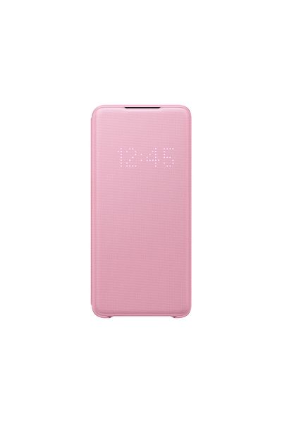 Samsung Original Galaxy S20 Plus Book Led View Pink case