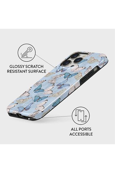 BURGA Husa Dual Layer Give Me Butterflies Iphone 15 Pro Max