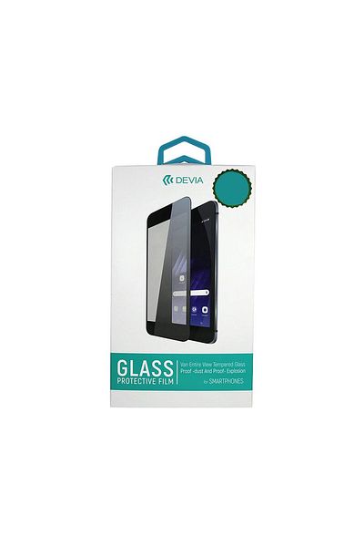 Devia Samsung Galaxy A03 / A03s / A02s Frame Glass Full Fit Black Folio