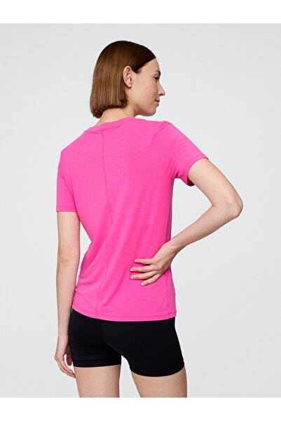 GAP Kadın Pembe GapFit Breathe T-Shirt