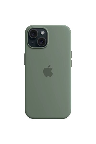 Apple Γνήσια Θήκη Σιλικόνης για iPhone 15, Magsafe, Cypress