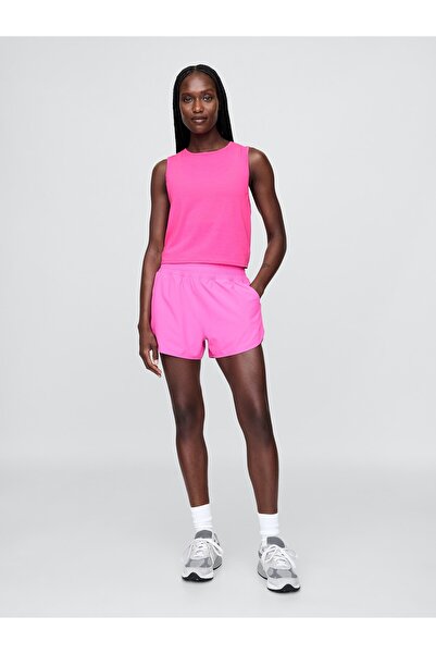 GAP Kadın Pembe GapFit Breathe Crop T-Shirt