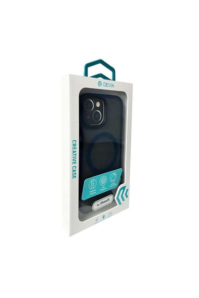 Devia Husa Pino Series Magnetic Shockproof Iphone 15 Albastru
