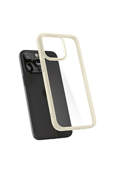 Spigen Husa Ultra Hybrid iPhone 15 Pro Max Sand Beige