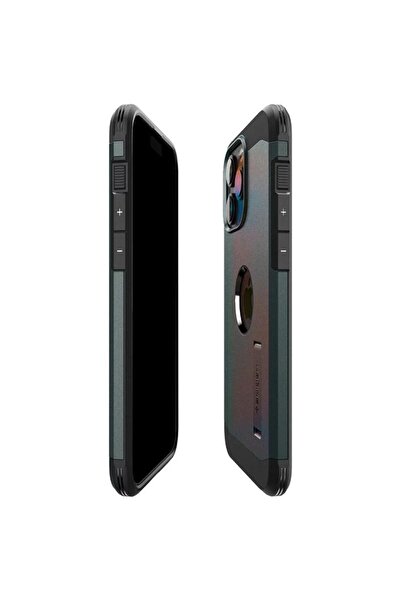 Spigen Husa Tough Armor MagSafe iPhone 15 Pro Abyss Green