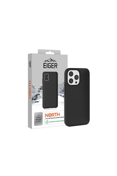 EIGER Cover Iphone 13 Pro North Case Black