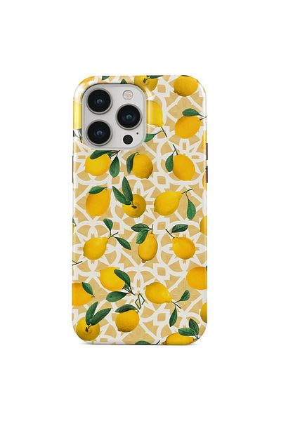BURGA Dual Layer Lemon Juice iPhone 15 Pro case