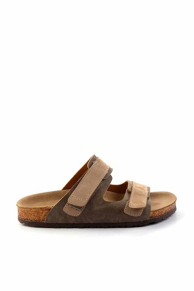 Bambi Γυναικείες παντόφλες μπεζ Mink Nubuck - K 04819301001