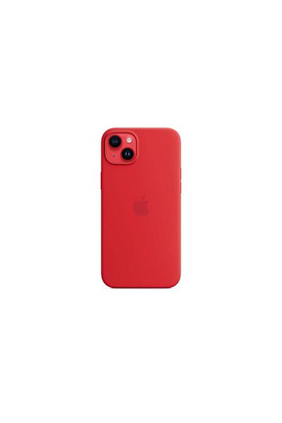 Apple Original iPhone 14 Plus Silicone Case, Magsafe, Red