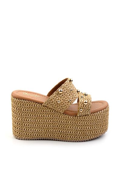 Bambi Papuci de damă bej K04209222528