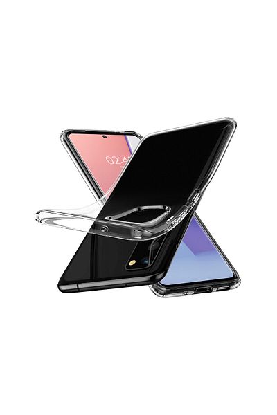 Spigen Husa Samsung Galaxy S20 Spigen Crystal Flex Crystal Clear