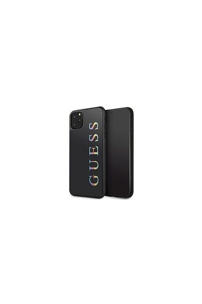 Guess Iphone 11 Pro Max Glitter Logo Case Black