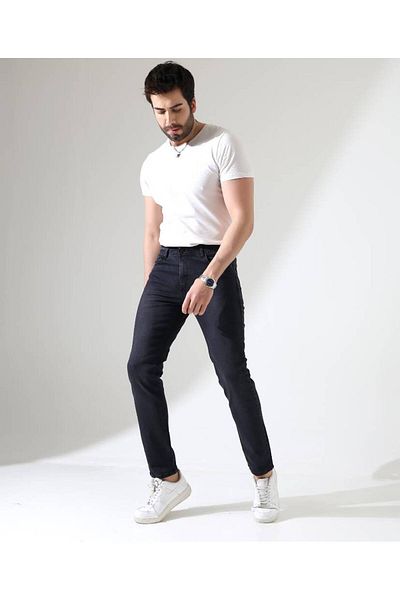 Benim Denim Men's Denim Wear Regularfit Black Jeans