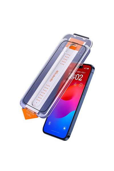 Mcdodo iPhone 15 Plus Transparent Glass Film