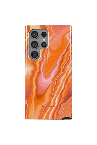 BURGA Husa Dual Layer Retro Glow pentru Samsung Galaxy S24 Ultra
