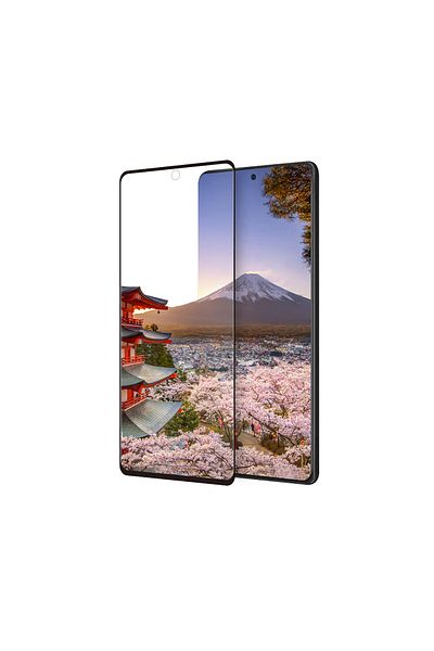 EIGER Folie Samsung Galaxy Note 10 Lite Sticla 3D Edge to Edge Clear Black