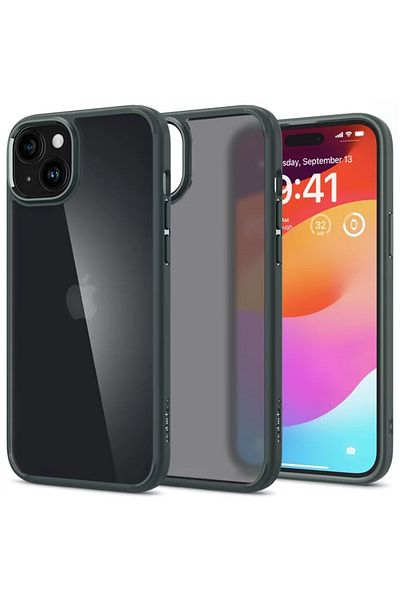 Spigen Ultra Hybrid Iphone 15 Frost Green case