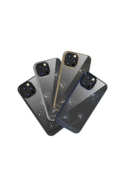 Devia Iphone 13 Pro Crystal Flora Silver case