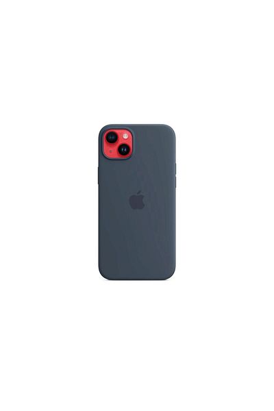 Apple Husa Originala Iphone 14 Plus Silicon, Magsafe, Storm Blue