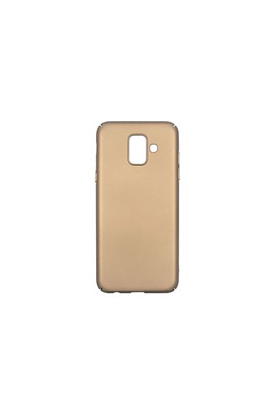 Just Must Samsung Galaxy A6 2018 Uvo Gold Case (FINE TOUCH MATERIAL, SLIM FIT)