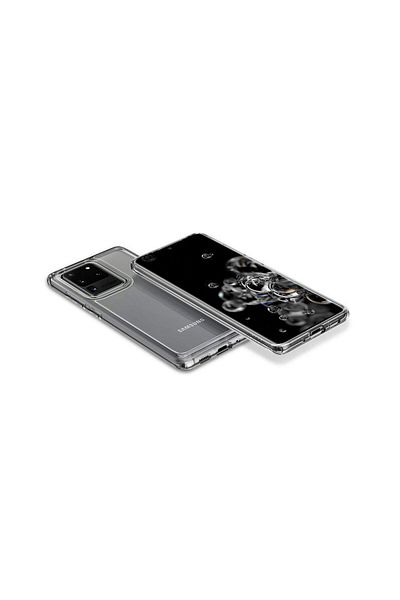 Spigen Husa Samsung Galaxy S20 Ultra Spigen Ultra Hybrid Crystal Clear