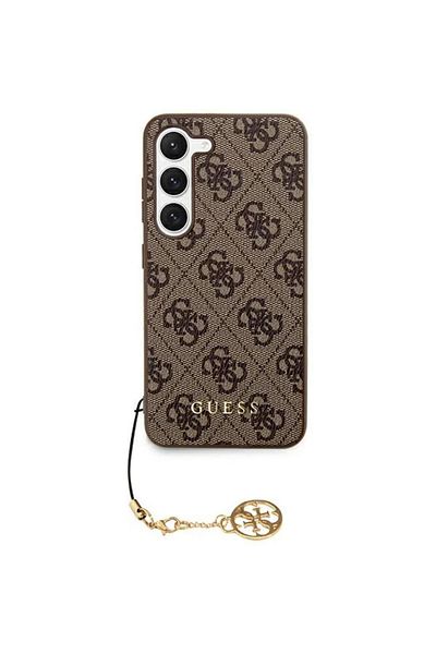 Guess Case 4g Charms Samsung Galaxy S24 Brown
