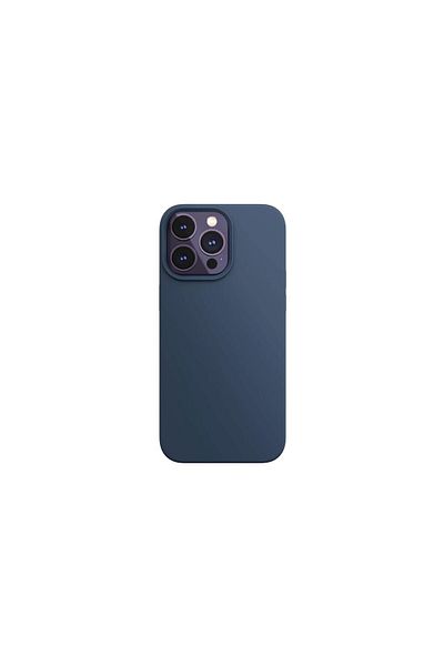 NEXT ONE Husa Iphone 14 Pro Silicon, Magsafe, Royal Blue