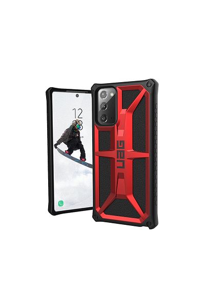 UAG Husa Samsung Galaxy Note 20 UAG Monarch Series Crimson