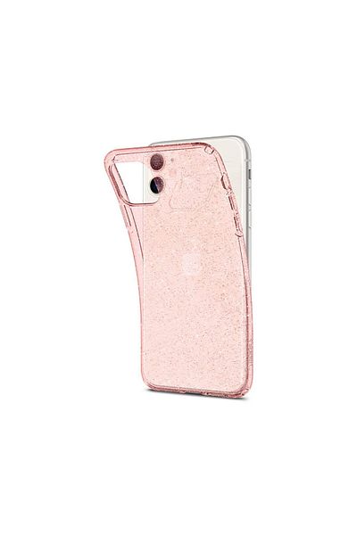 Spigen Case iPhone 12 Mini Liquid Crystal Glitter Rose Quartz