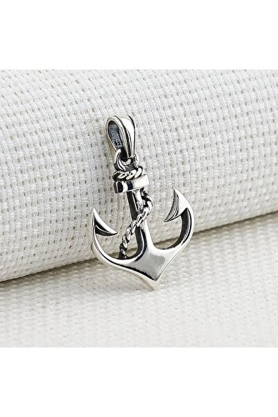 shop Çapa Tasarımlı 925 Ayar Gümüş Erkek Kolye Ucu