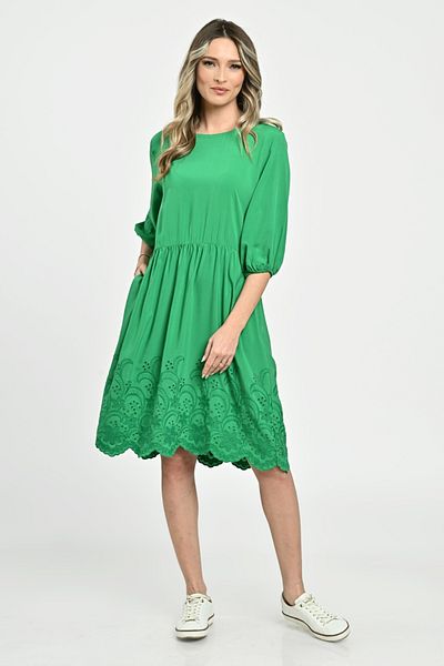 Eranthe Women's Medium Dress V262, Green