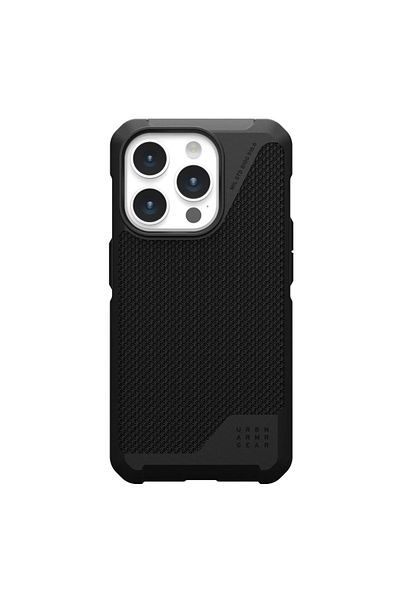 UAG Case Metropolis Lt Magsafe Iphone 15 Pro Kevlar Black