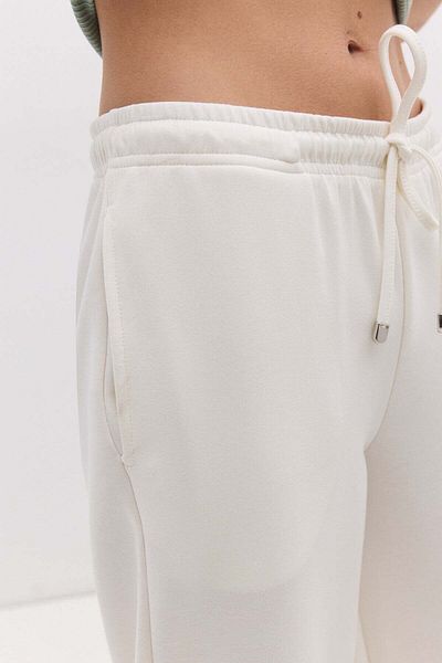 No Matter What Straight Cut Cotton Casual Trousers