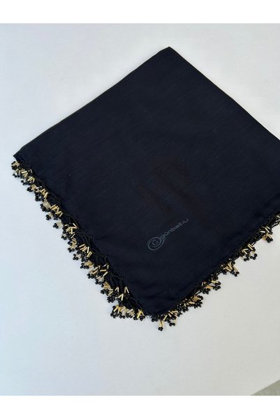 Sümeyye çeyiz Handcrafted Handcrafted Edge Beaded Writing Cheesecloth Yemeni Dowry Gift