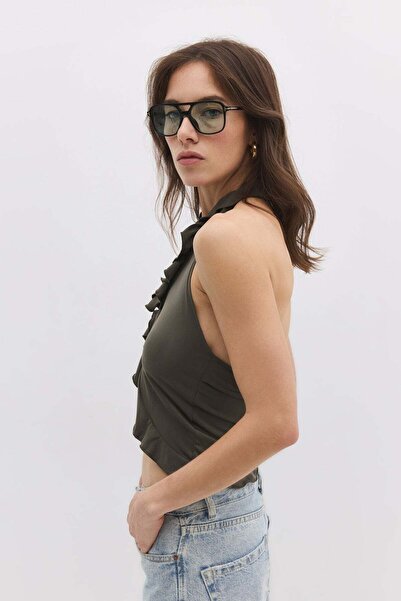 No Matter What Bluse mit Rüschendetails