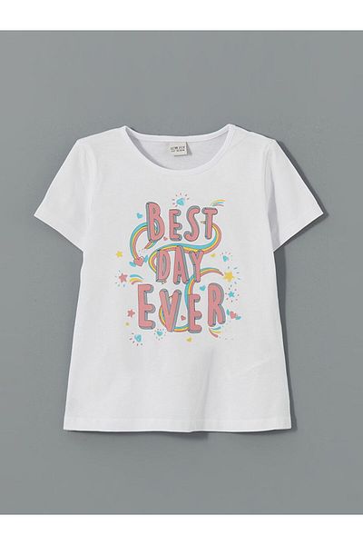 LC Waikiki Lcw Crew Neck Girls T-Shirt & Leggings