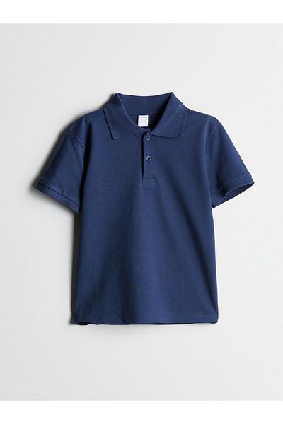 LC Waikiki Lcw Polo Neck Striped Boys' T-Shirt Pack of 2