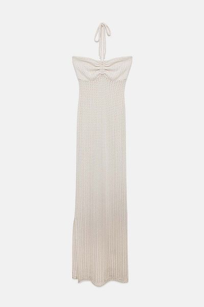 No Matter What Neckholder-Maxikleid