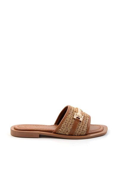 Bambi Beige Women's Slippers K04826000828