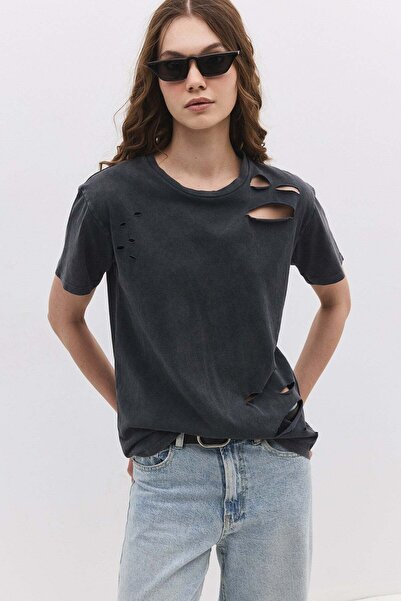 No Matter What Kurzärmeliges Crop-T-Shirt