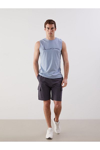 LC Waikiki Tricou fără mâneci pentru bărbați, cu decolteu rotund, sezon nou - S5IS79Z8
