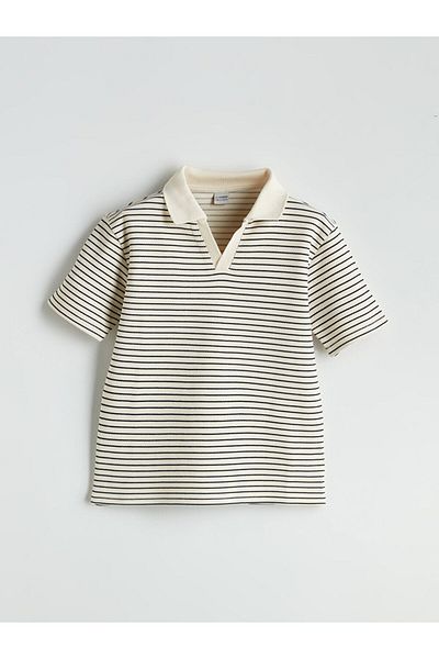 LC Waikiki Lcw Polo Neck Boys T-Shirt and Shorts